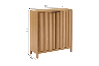 Buffet 2 portes Utica - 75 x 82 x 30 cm