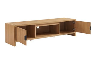 Meuble TV 2 portes Utica - 160 x 40 x 40 cm