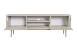 Meuble TV 2 abattants Jona - 154 x 53,5 x 39 cm