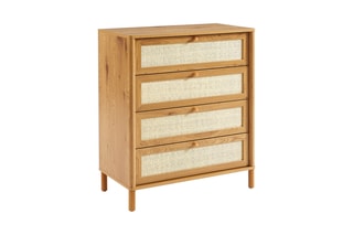 Commode 4 tiroirs Haida - 80 x 92,5 x 42 cm