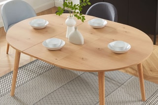 Table à manger extensible Oracle -  120/160 x 75 x 120 cm