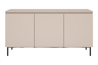 Buffet 3 portes Arni - Beige - 150 x 78 x 40 cm