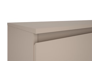 Buffet 3 portes Arni - Beige - 150 x 78 x 40 cm
