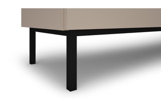 Buffet 3 portes Arni - Beige - 150 x 78 x 40 cm