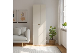 Armoire 4 portes Inga - 60 x 42 x 184 cm