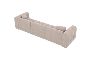 Canapé droit Luma - Beige