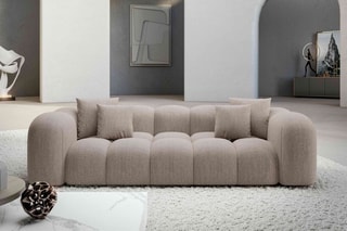 Canapé droit Nuvola - Beige