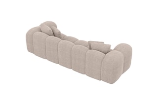 Canapé droit Nuvola - Beige