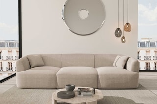 Canapé droit Ozura - Beige
