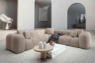 Canapé d'angle Nuvola - Beige