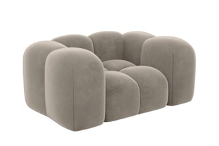 Fauteuil Nuvola Beige foncé