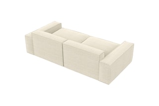 Canapé droit Lionel - Beige clair