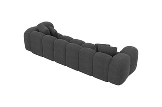 Canapé Nuvola - Anthracite - 4 places