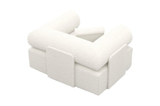Fauteuil Ragusa Blanc