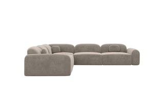 Canapé d'angle Labucca - Beige foncé