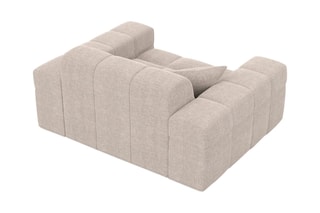Fauteuil Cardano Beige