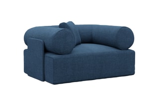 Fauteuil Ragusa Bleu foncé