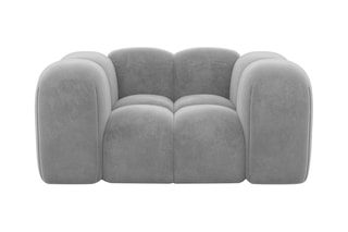 Fauteuil Nuvola - Gris clair