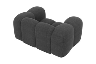Fauteuil Nuvola - Anthracite - En polyester