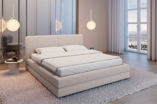 Lit-coffre Barolo - Beige