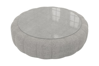 Table basse ronde Nuvola - Gris clair