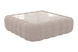 Table basse carrée Nuvola - Beige