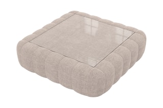Table basse carrée Nuvola - Beige