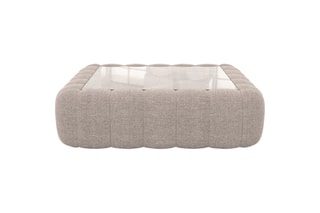Table basse carrée Nuvola - Beige