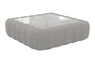 Table basse carrée Nuvola - Gris clair