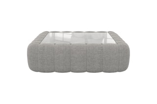 Table basse carrée Nuvola - Gris clair