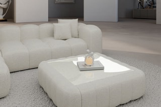 Table basse carrée Nuvola - Blanc