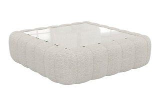 Table basse carrée Nuvola - Blanc
