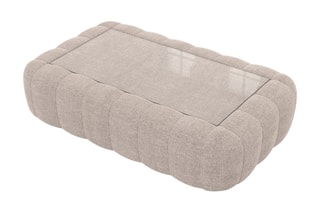 Table basse rectangulaire Nuvola - Beige