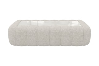 Table basse rectangulaire Nuvola - Blanc