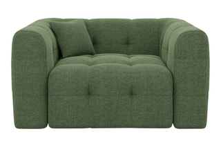 Fauteuil Baloo - Vert - En tissu structuré