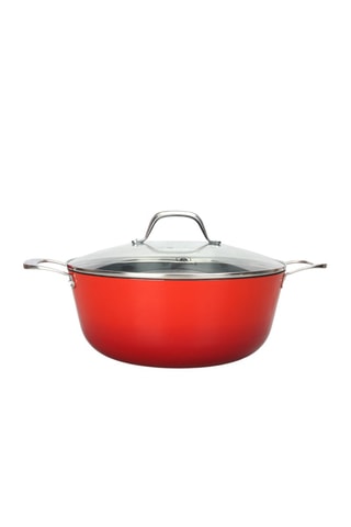 Gietaluminium Kookpan met Deksel Airlron - 28 cm