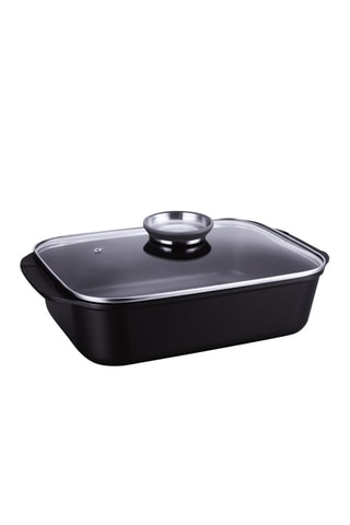 Braadpan met Antiaanbaklaag Bleu Diamond met Deksel - 34 cm - 7 l