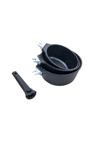 3 Steelpannen Alizée - 16/18/20 cm