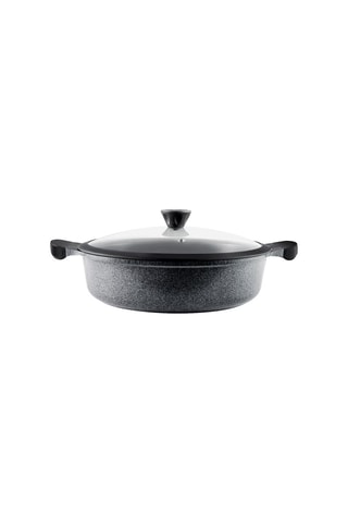 Hapjespan met Deksel Charbon - 32 cm - 5,5 l