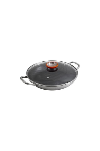 Roestvrijstalen Wokpan Blackcube - 32 cm