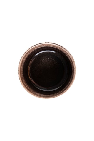 4 Aardewerk Kopjes Cappuccino - 7,2 x 7,5 cm