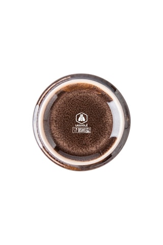 4 Aardewerk Kopjes Cappuccino - 7,2 x 7,5 cm