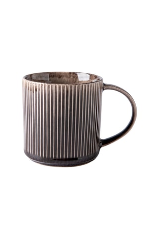2 Aardewerk Mokken Cappuccino - 8,8 x 9 cm
