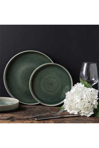 Aardewerk Servies Jade - 12 Stuks