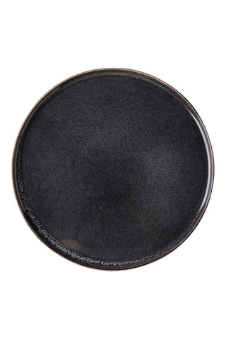 Aardewerk Servies Charbon - 12 Stuks