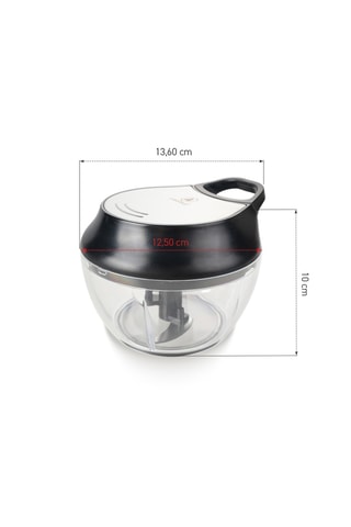 Handmatige hakmolen en hermetische deksel - 500 ml