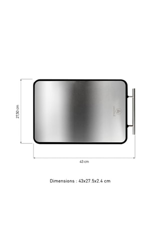 Snijplank 2-in-1 - 43 x 27,5 x 2,4 cm