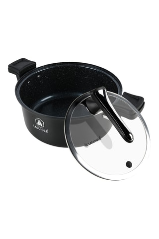 Snelle Roestvrijstalen Stoompan   28 cm - 6,6 l
