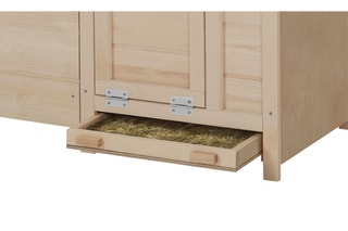 Poulailler Casita en bois avec pondoir intégré - 2 poules