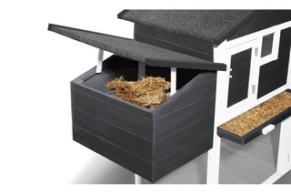 Poulailler en bois de pin - 172 x 110 x 64 cm